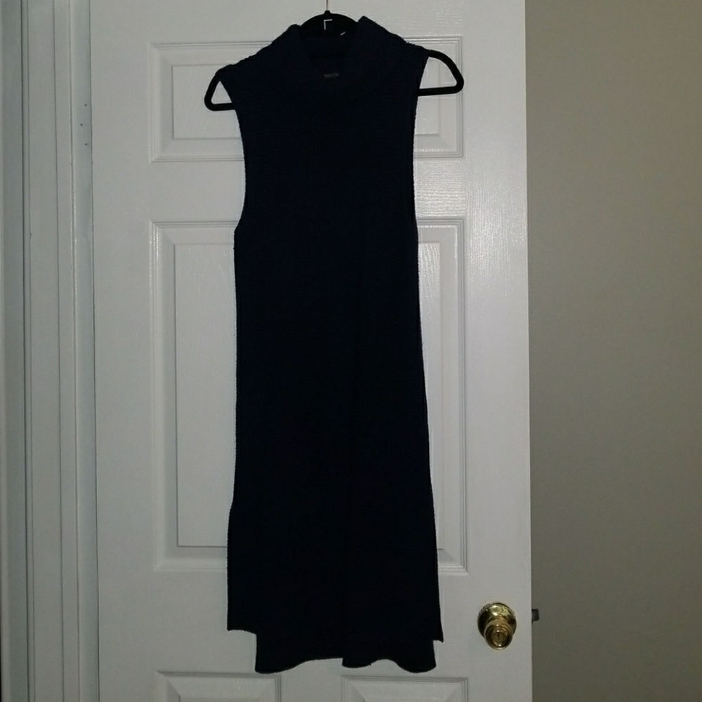 Sleeveless Knit Tunic Dress